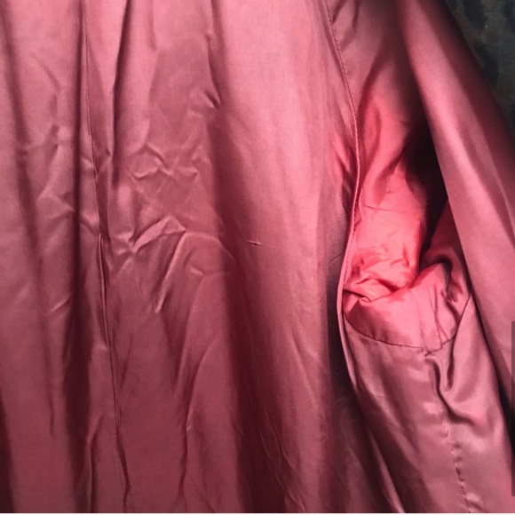 Lorovi Vintage Animal Print Velvet Coat M - Picture 8 of 8